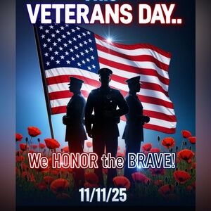 Vets Honored today!! Accepting Most OFFERS up to 25% off items $15 or more.